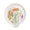 Vegetable Garden Ceramic Spoon Rest with Peppers Tomatoes Peas
